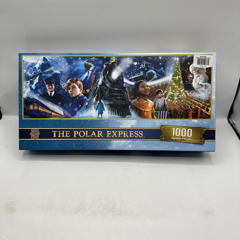MasterPieces -‎ The Polar Express Panoramic 1000 Piece Jigsaw Puzzle 39" X 13"